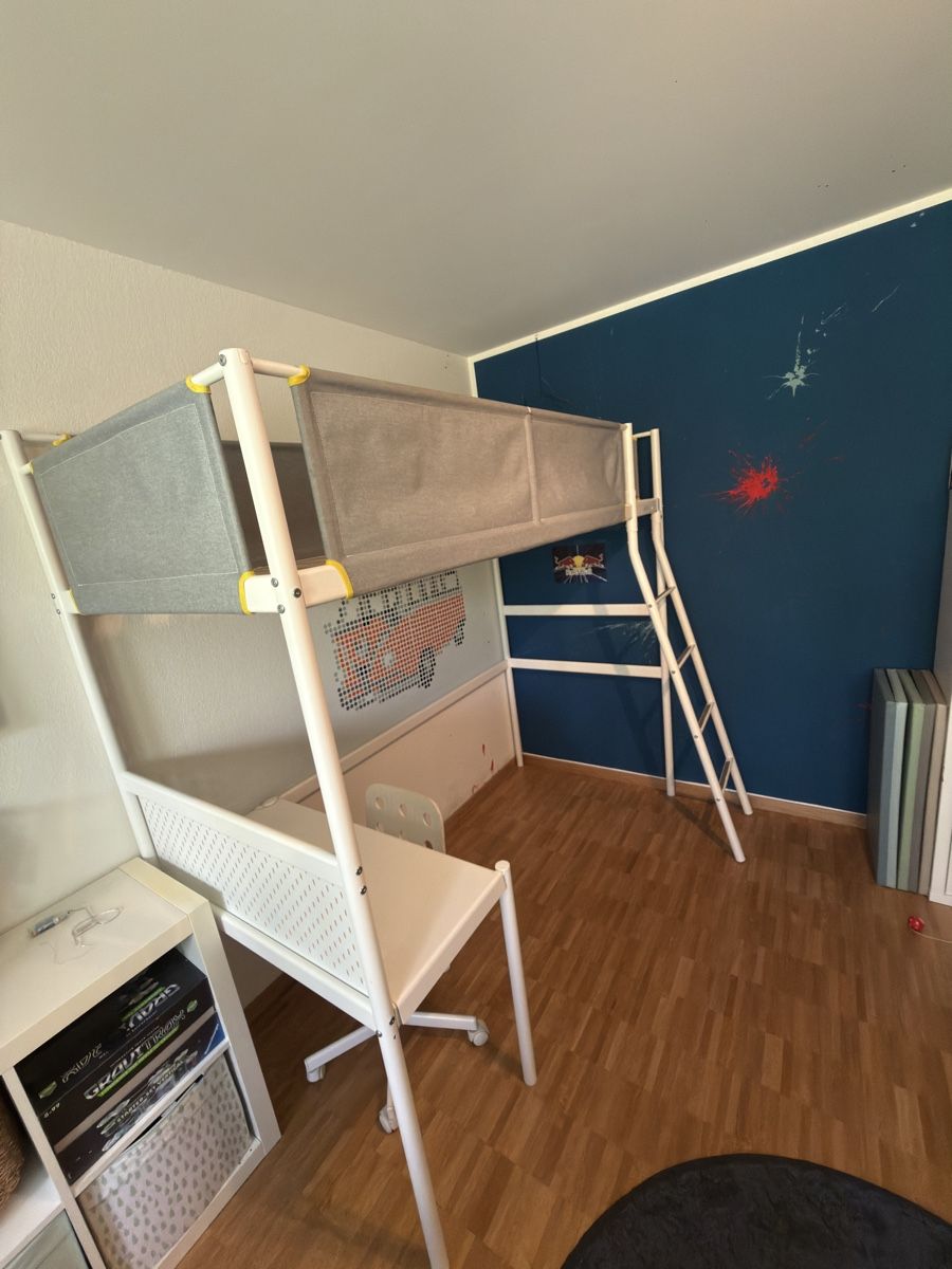 Ikea Lits: Ikea Vitval Hochbett – D'occasion à Oberwil b. Zug par 321-Deins 2