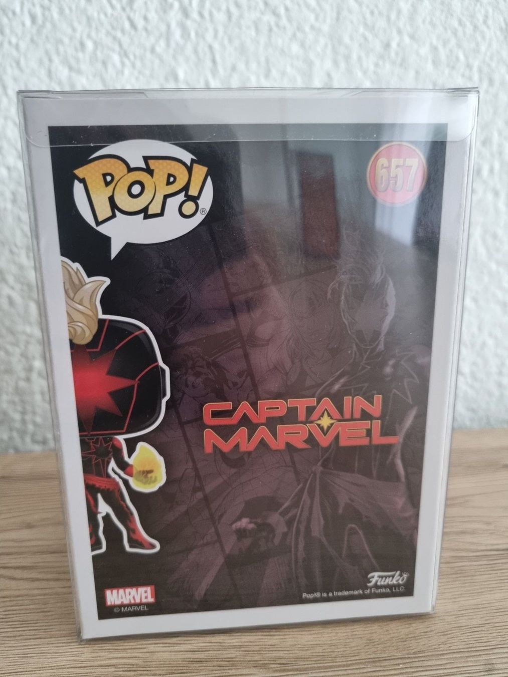 Funko Figuren: Funko Pop Marvel #657 - Dark Captain Marvel Limited Edition – Neu und originalverpackt aus Oberdorf NW von CollectingWorld 2