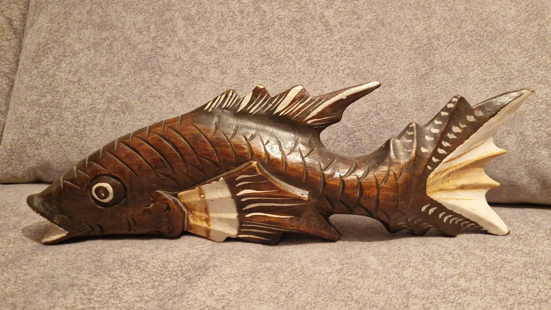 Articoli in legno: Holz Fisch Deko – Nuovo (secondo la descrizione) da Winterthur venduto da Mmondeo