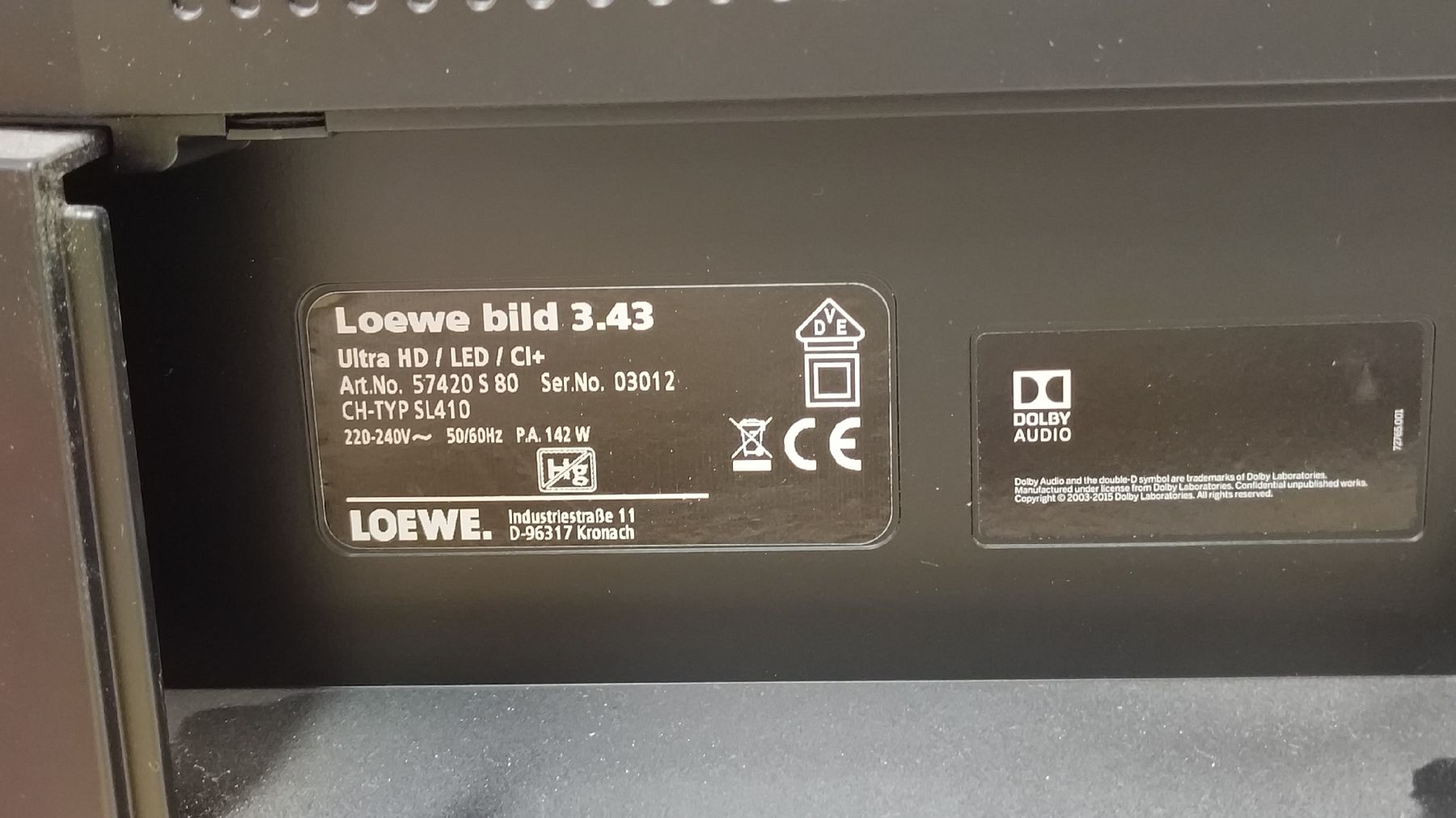 Loewe Appareils TV: Loewe TV ab 1 CHF – D'occasion à Untersiggenthal par Tacticos 1