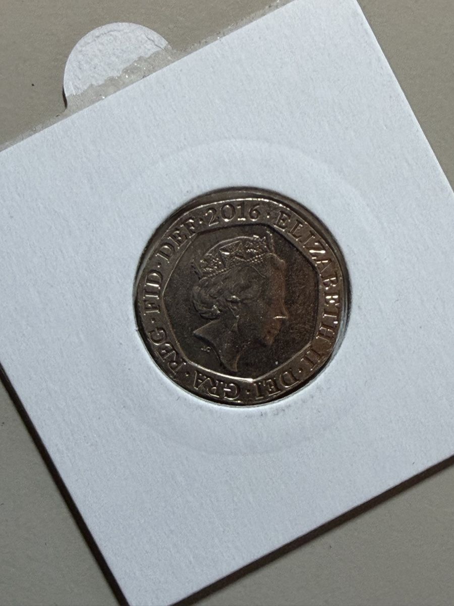 Toutes les monnaies: GB - 20 pence - 2016 – D'occasion à Payerne par Mike1682 1