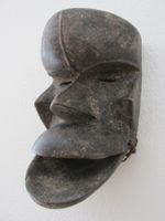 alte afrikanische Affen-Maske der Dan-Ngere, Elfenbeinküste