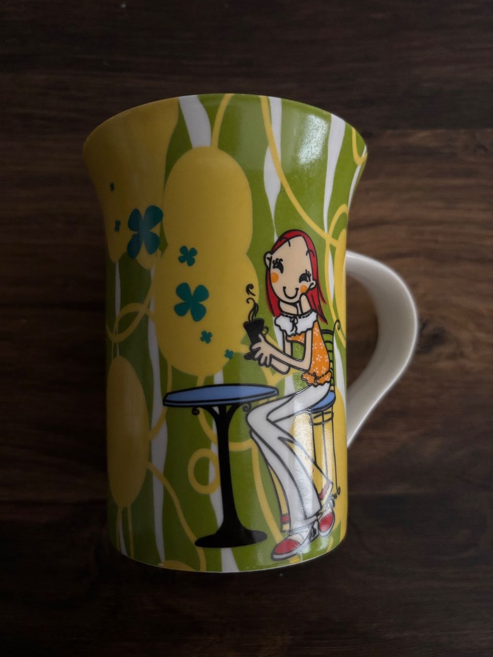 Tazze: Hübsche Tasse Mug bunt – Usato da Kleinandelfingen venduto da Baba23