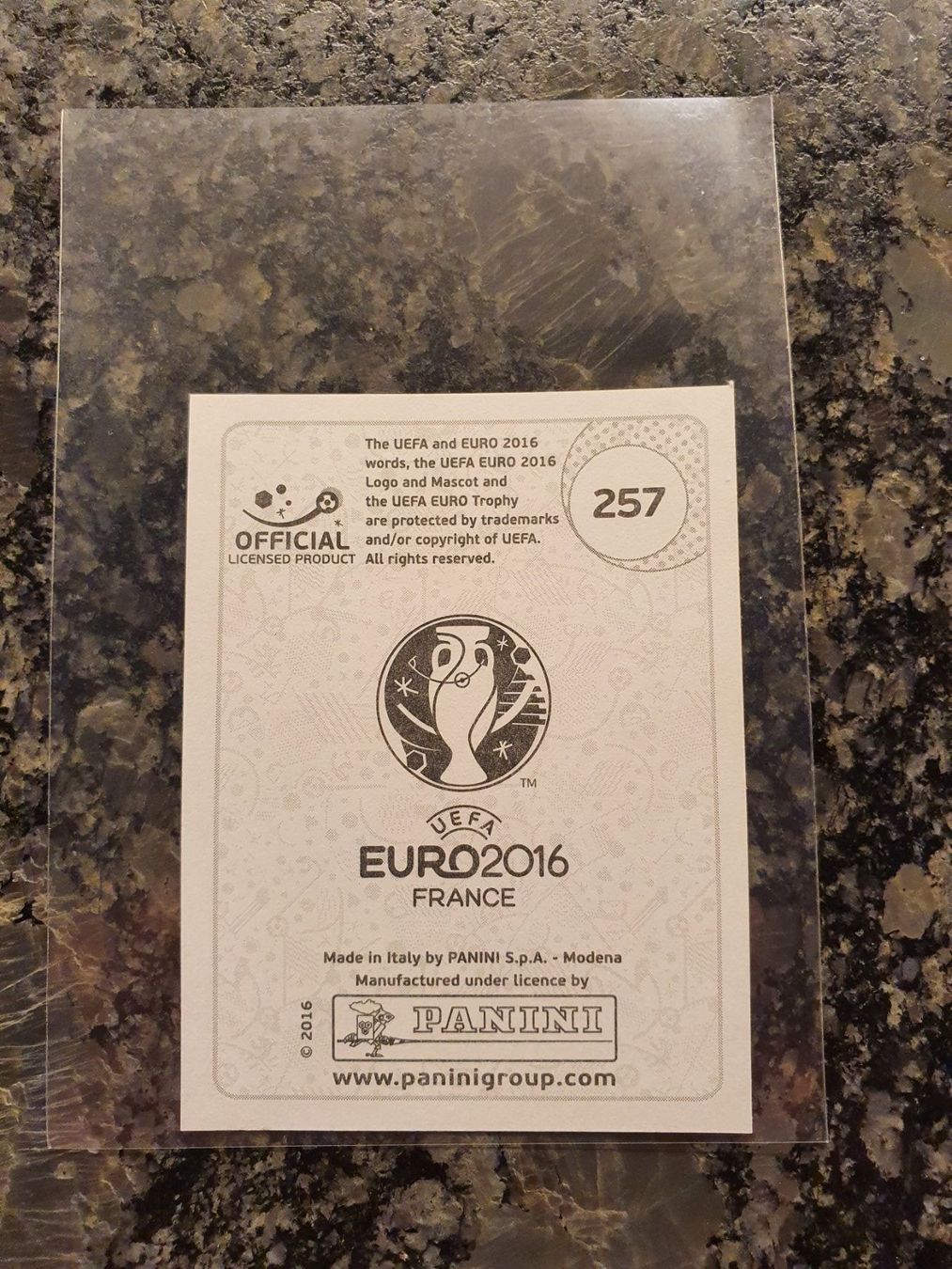 Panini Sammelbilder & Trading cards: Mario Götze 257 Panini Euro Em 2016 – Gebraucht aus Oberdorf BL von BaldenEagle 1