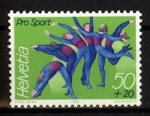 Tutti i francobolli: 1989, Pro Sport ** – Usato da Willisau venduto da Vollstempel