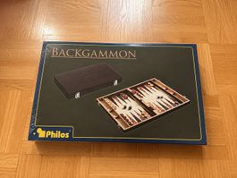 NEU Backgammon Spiel Philos - im Klassichen Holz ungeoeffnet