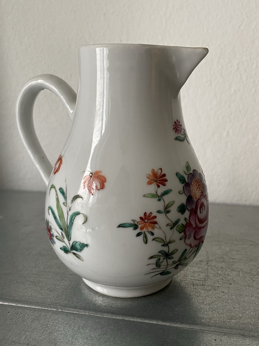 Caraffe: 18th export ware Chinese pitcher – Usato da Basel venduto da Amechan. 1