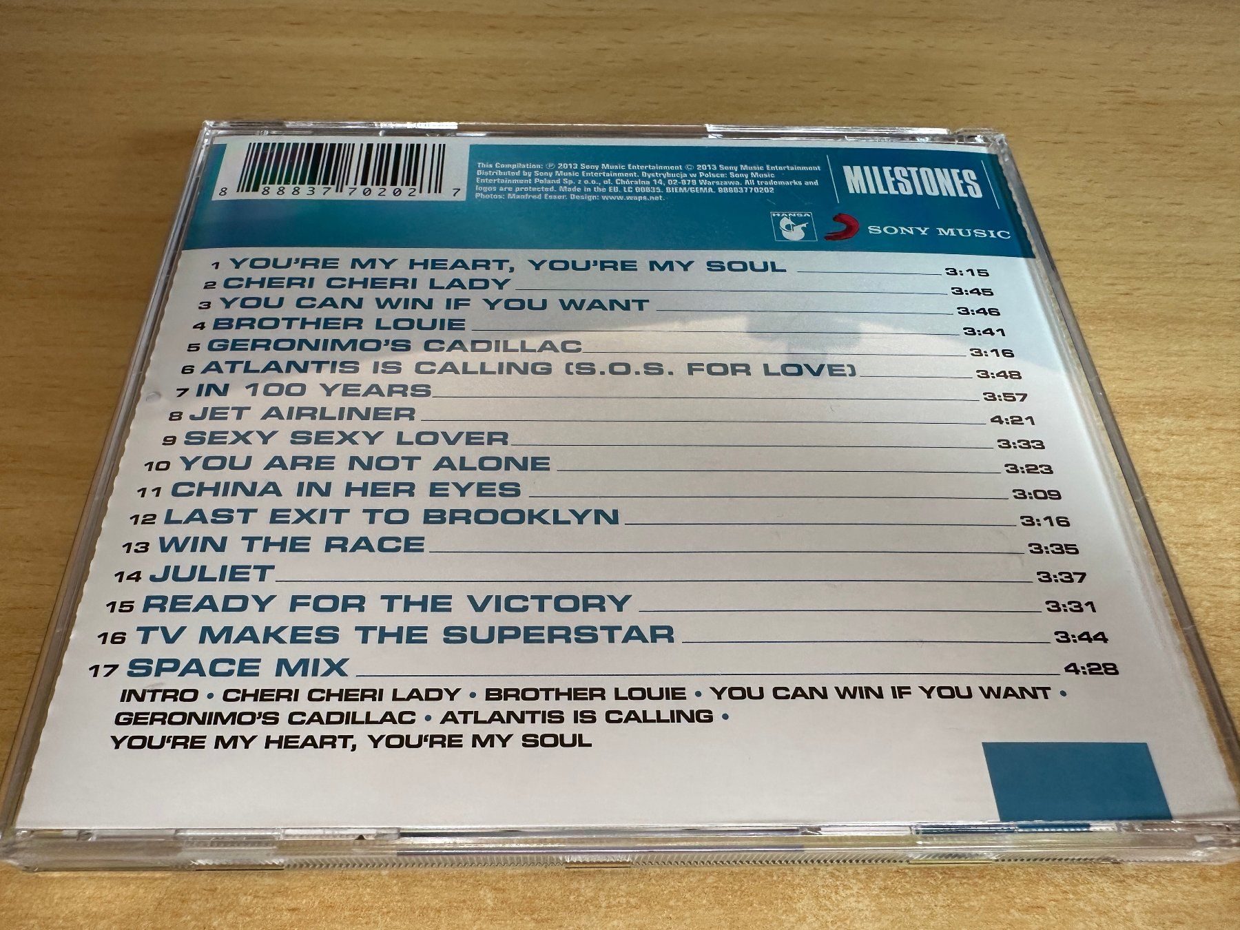 CDs: Modern Talking – Milestones – Gebraucht aus Rikon im Tösstal von Alpenmutz 1