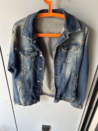 Vintage Jeansjacke / Übergangsjacke, Grösse M, Top!