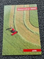 Original Prospekt Aebi Motormäher AM42