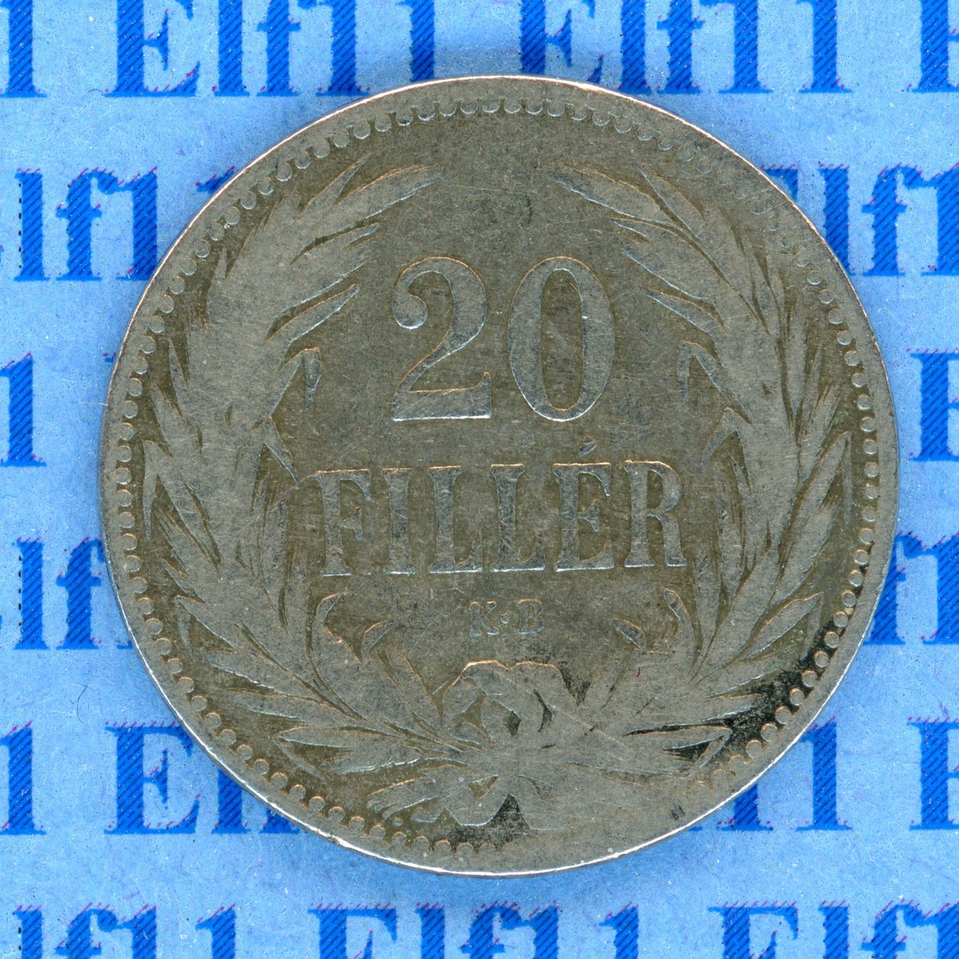 Alle Münzen: HUK___0.20 1893 -ss 20 Fillér – Gebraucht aus Widnau von Elf11 1
