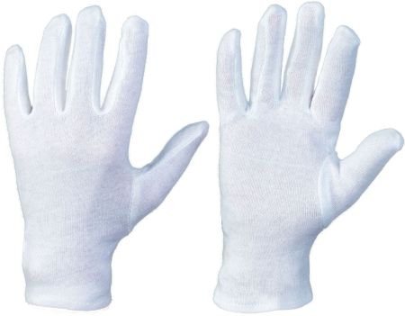 12 Paar Trikot-Baumwoll-Handschuhe Gr.13