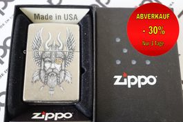 ZIPPO Feuerzeug - VIKINGS ODIN (2024)