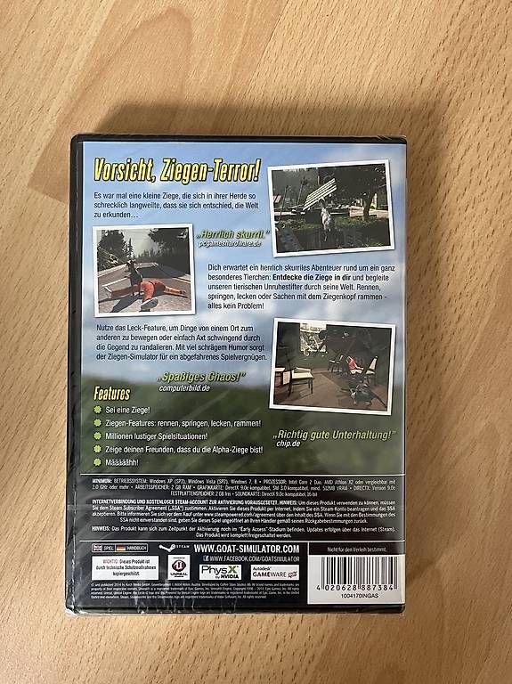 Giochi: Goat Simulator OVP / PC – Usato da Adliswil venduto da Sarahs_Flohmi 1