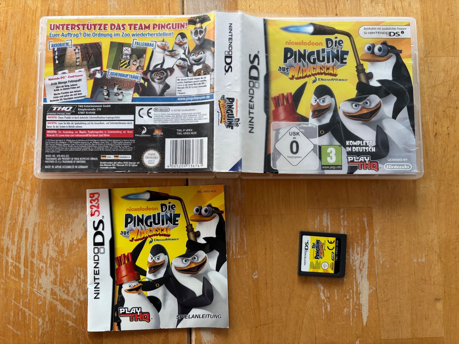 Giochi: Die Pinguine aus Madagascar (CIB) – Usato da Frenkendorf venduto da gelbeZinnie