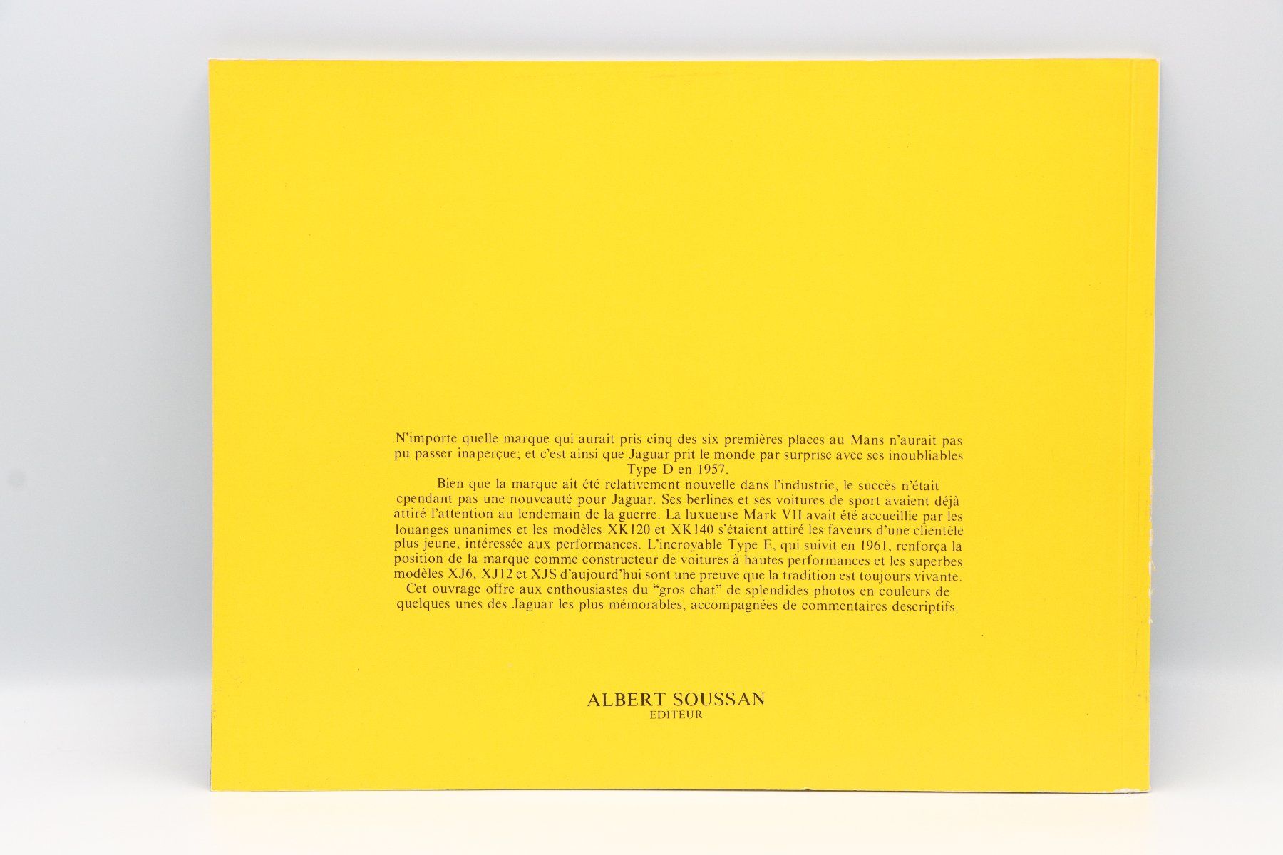 Libri: Jaguar Albert Soussan Softcover Buch 1984 – Usato da Bühl b.Aarberg venduto da Collectorpassions 1