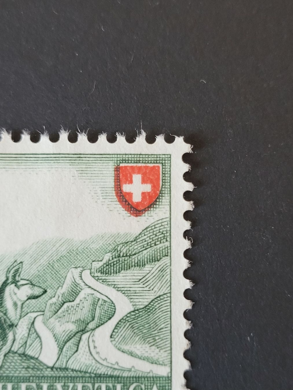 Tutti i francobolli: 1948, Pro Patria mit Abart  – Usato da stäfa venduto da brandy66 1