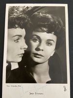 Autogrammkarte Jean Simmons