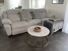 Corner Sofa Electric Recliner / Ecksofa mit Relaxfunktion
