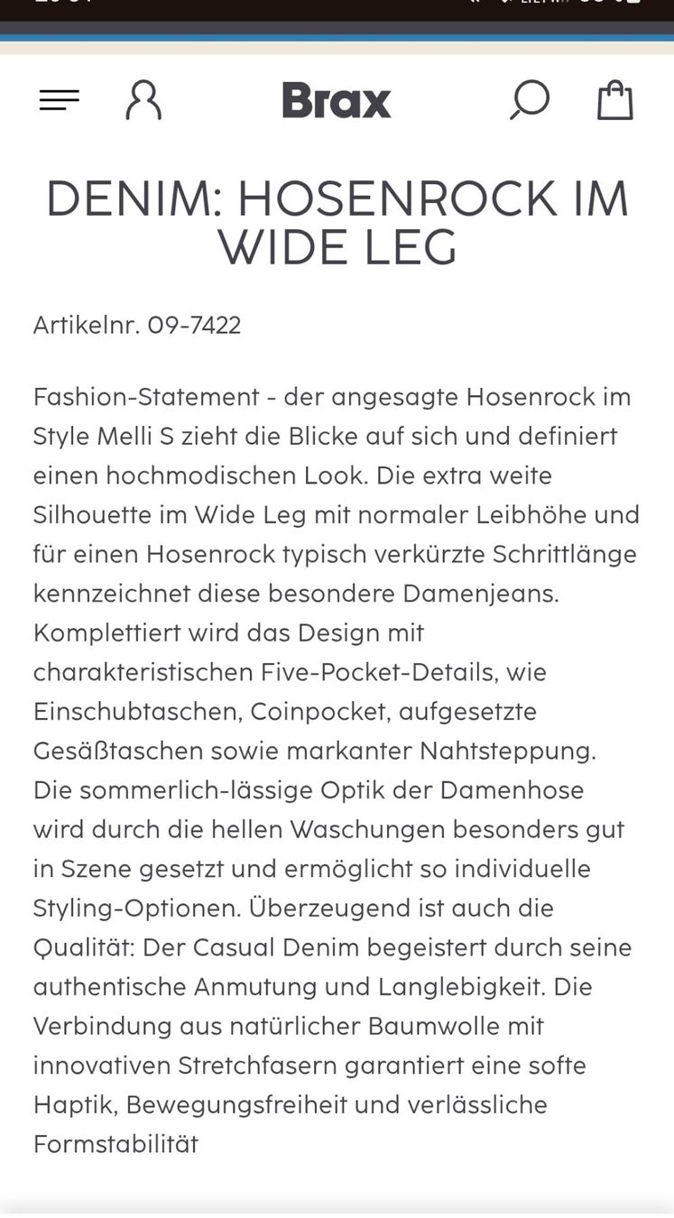 Brax Jeans: Jeans Brax Meli S – Gebraucht aus Sissach von DenJoe 3