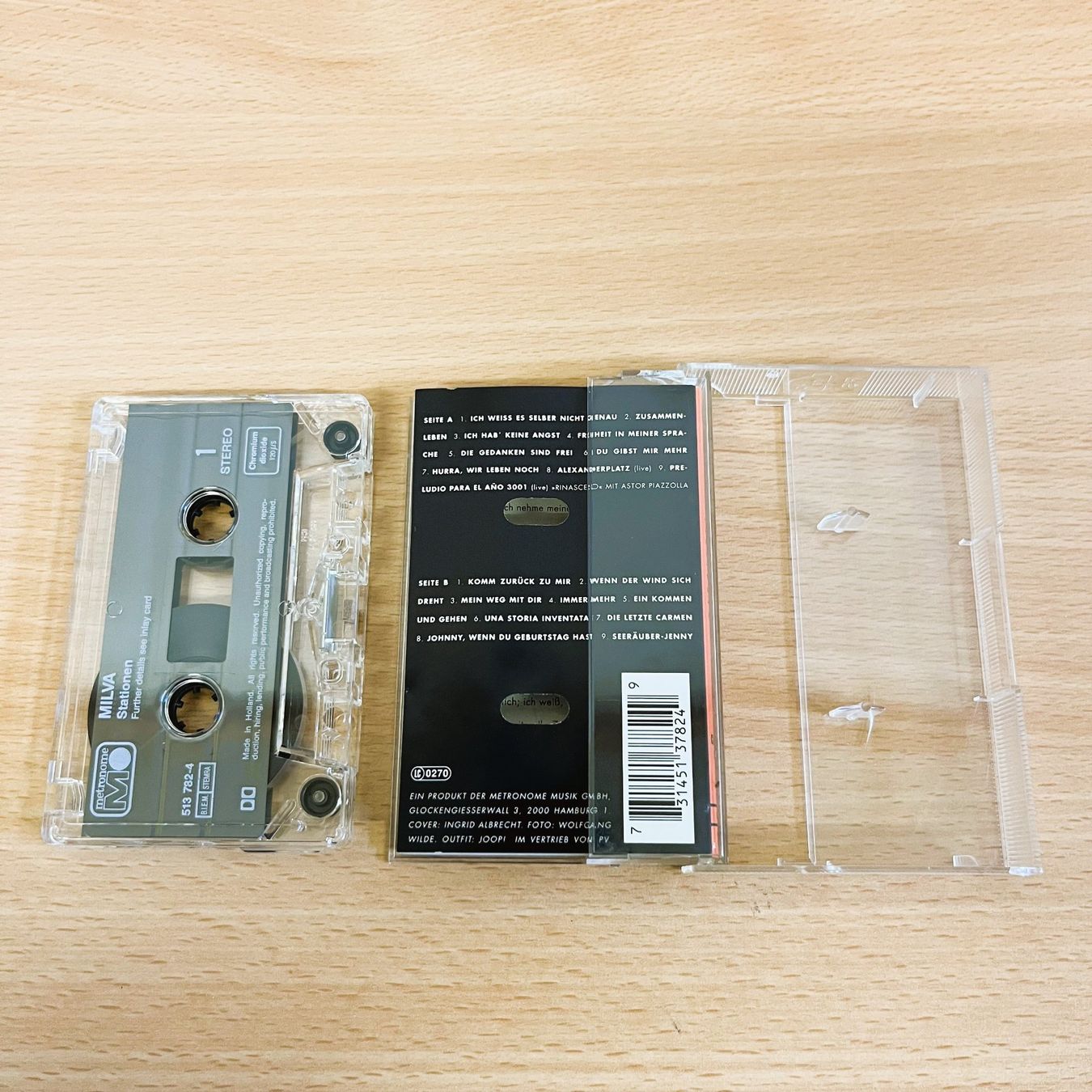 Musicassette: MC - Milva - Stationen – Usato da Amlikon-Bissegg venduto da riestig 1