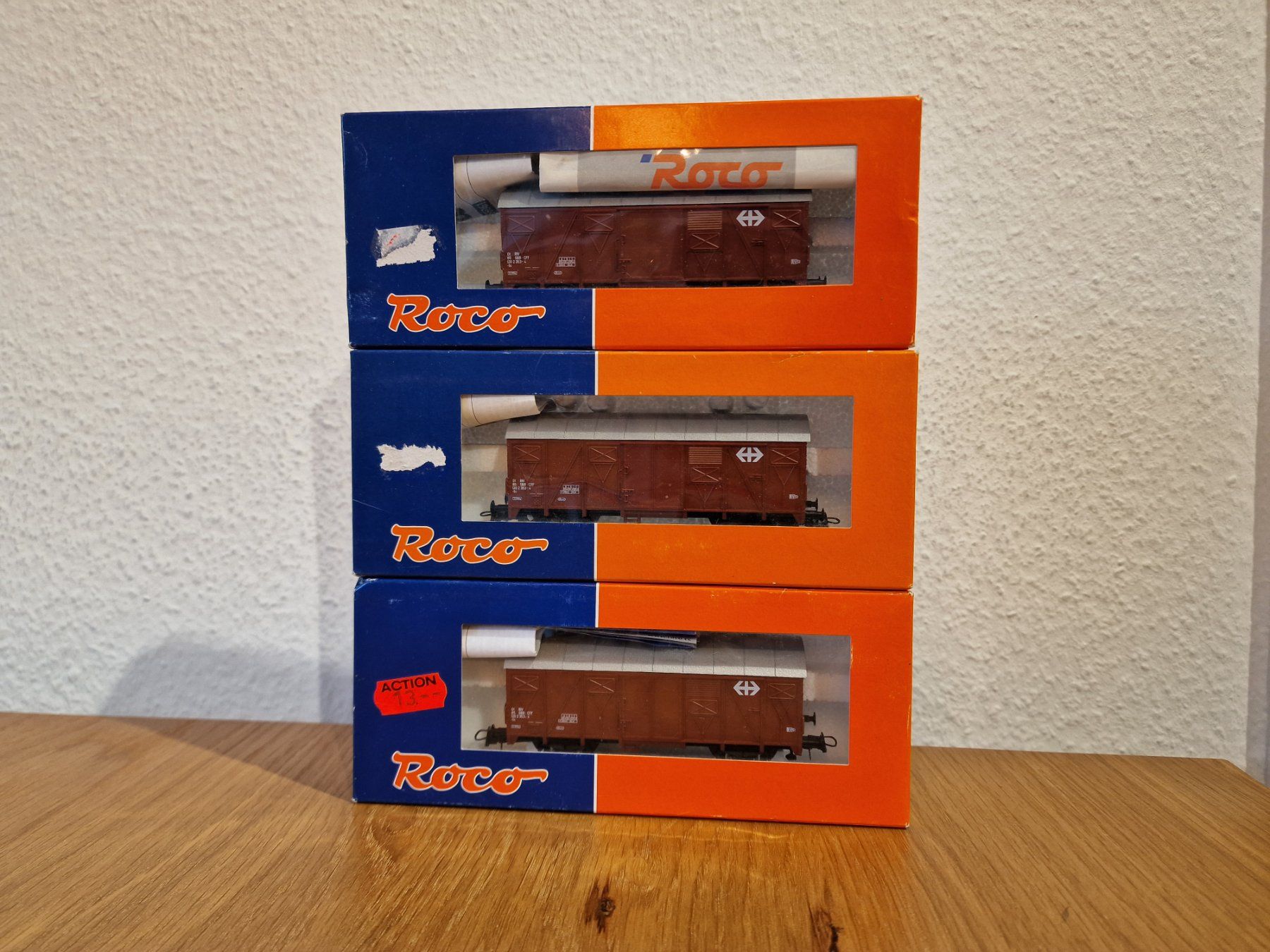 Roco Trains électriques: 3x SBB Güterwagen H0 – D'occasion à Matten b. Interlaken par lor_hr9w 8