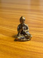 Buddha Skulptur Figur Statue Indien Messing Meditation