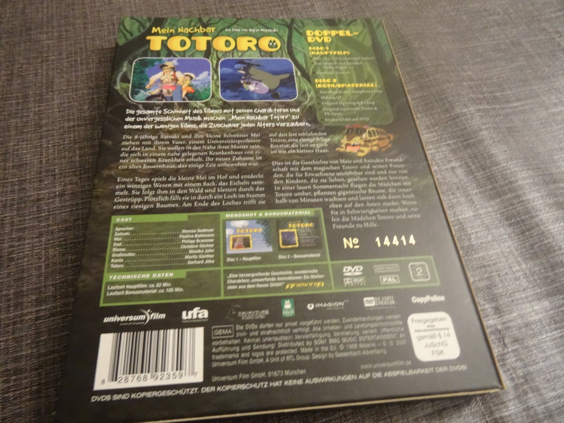 Tutti i DVDs: Mein Nachbar Totoro DVD – Usato da Olten venduto da Disc-Ausverkauf 1