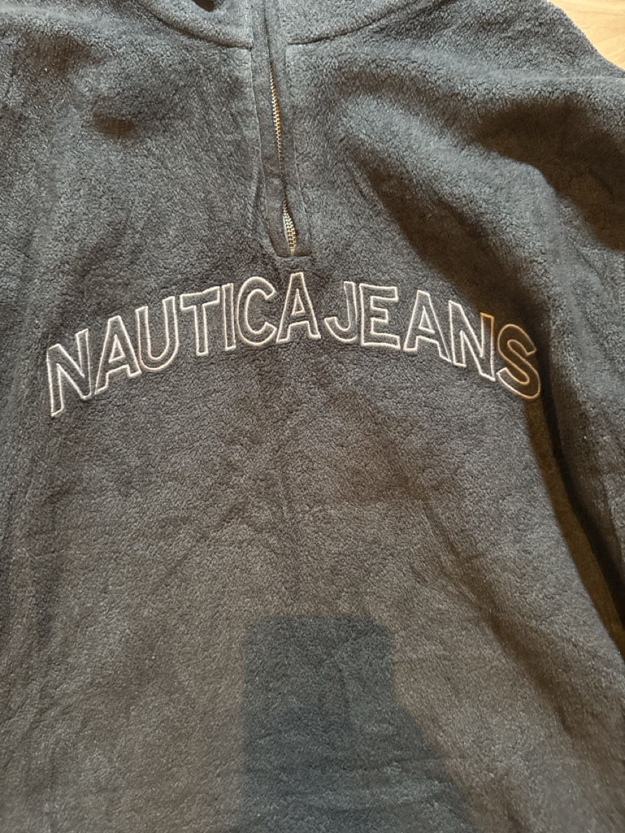 Pulls & Sweat-shirts: Pull Nautica Jeans gris fermeture éclair état correct L – Neuf (Voir description) à Cressier FR par Swissesape 1
