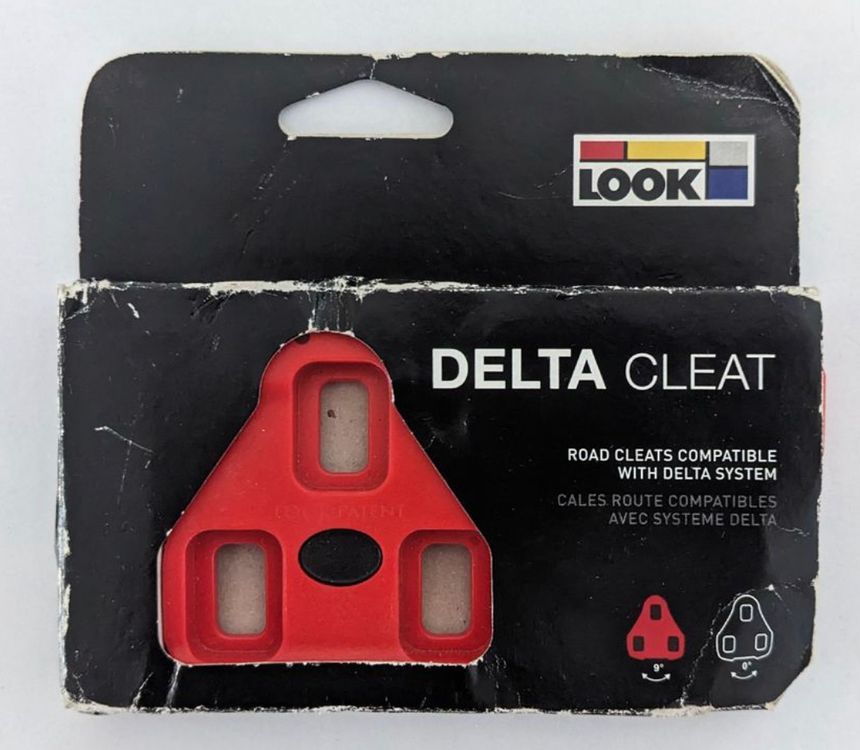 Look Delta Pedal Cleats - 9° lateral float (Neu (gemäss Beschreibung ...