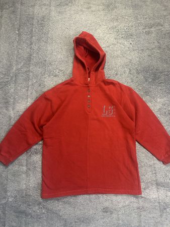 Levi Strauss Kapuzenpullover, vintage rot, Grösse S/M!