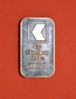 Silberbarren 10 Gramm Kantonalbank