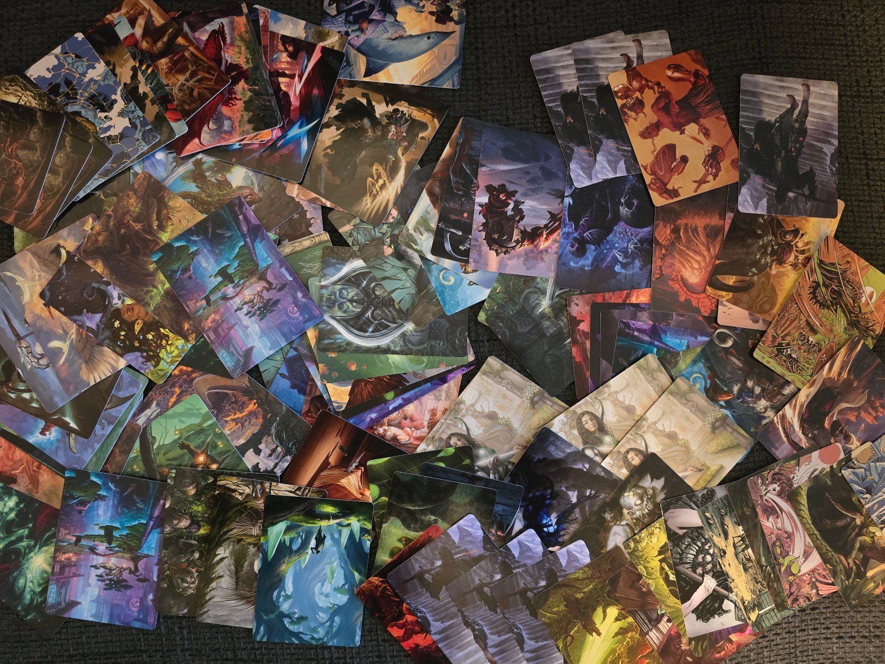 Cartoline: mtg Magic 100 Art cards – Usato da Rüschlikon venduto da lordgara