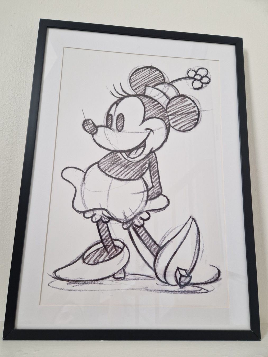 Foto & Immagini: Bilder Minnie Mouse Mickey Mouse gerahmt – Usato da Basel venduto da jennifer.cornelia