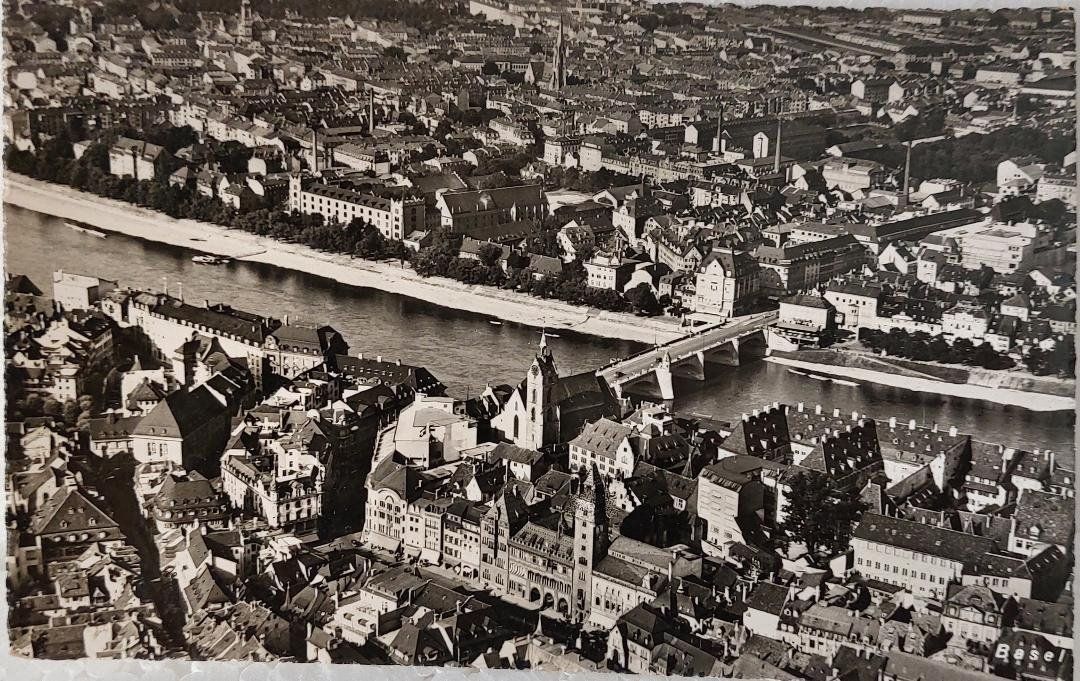 Cartoline postali: BASEL  -  1951 – Usato da Delémont venduto da Domdom1
