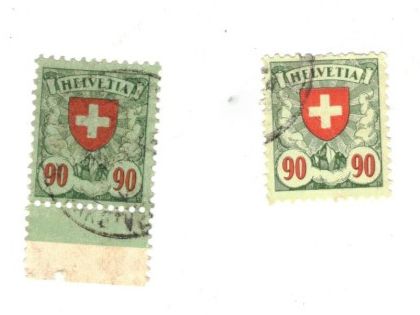Tutti i francobolli: Abarten Farbunterschied Schweiz – Usato da Widnau venduto da Seppl480