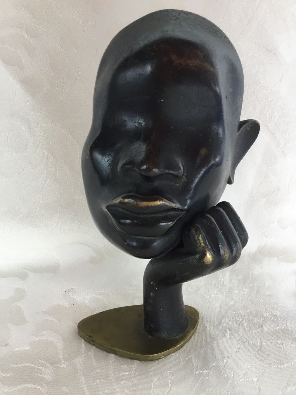 Sculture & Statue: Grosser Bronce Kopf 50ziger Jahre – Usato da St. Gallen venduto da chamilla 6
