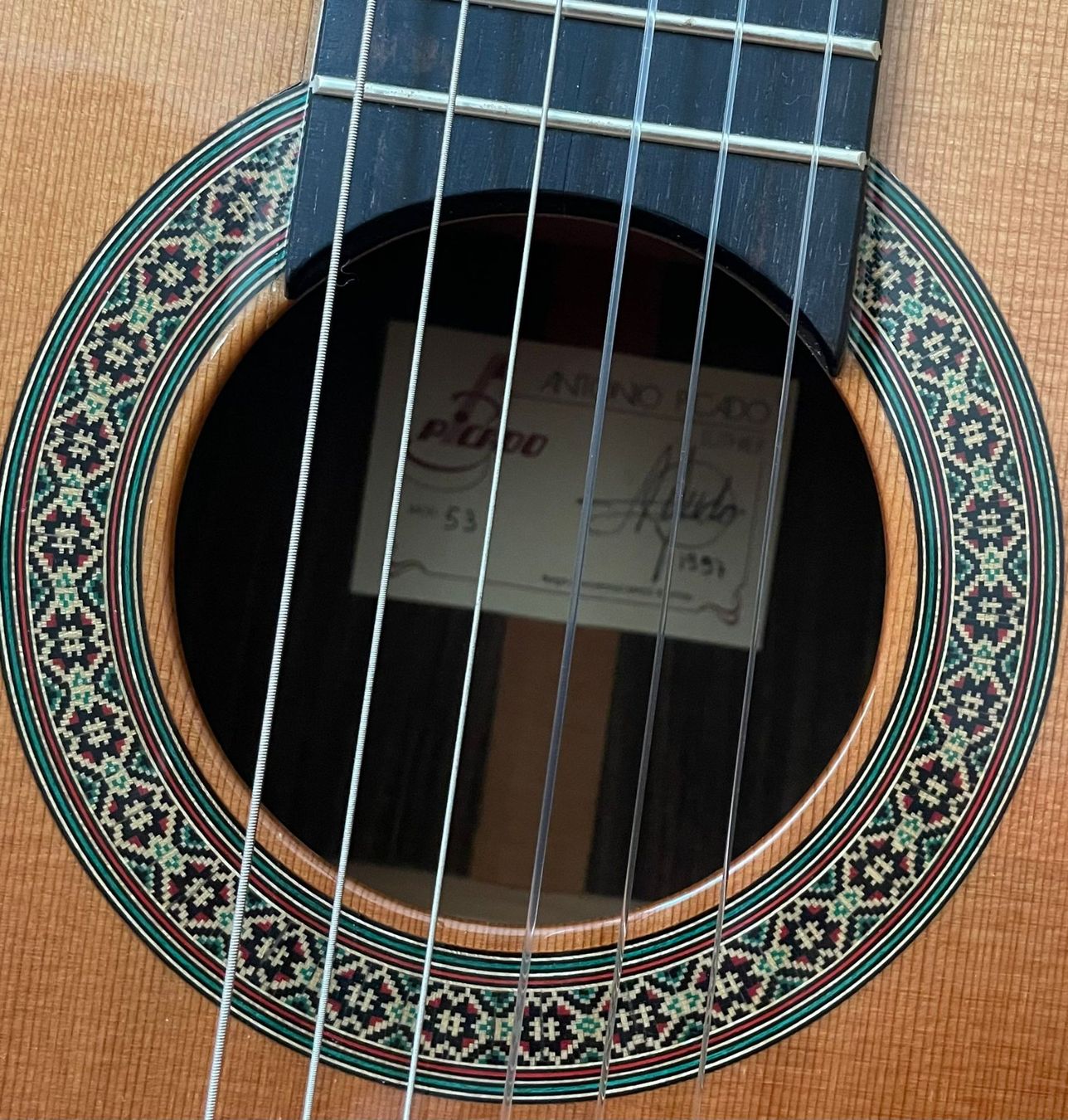 Strumenti musicali: Très belle guitare d'artisan – Usato da Genève venduto da yve_hdq5 2