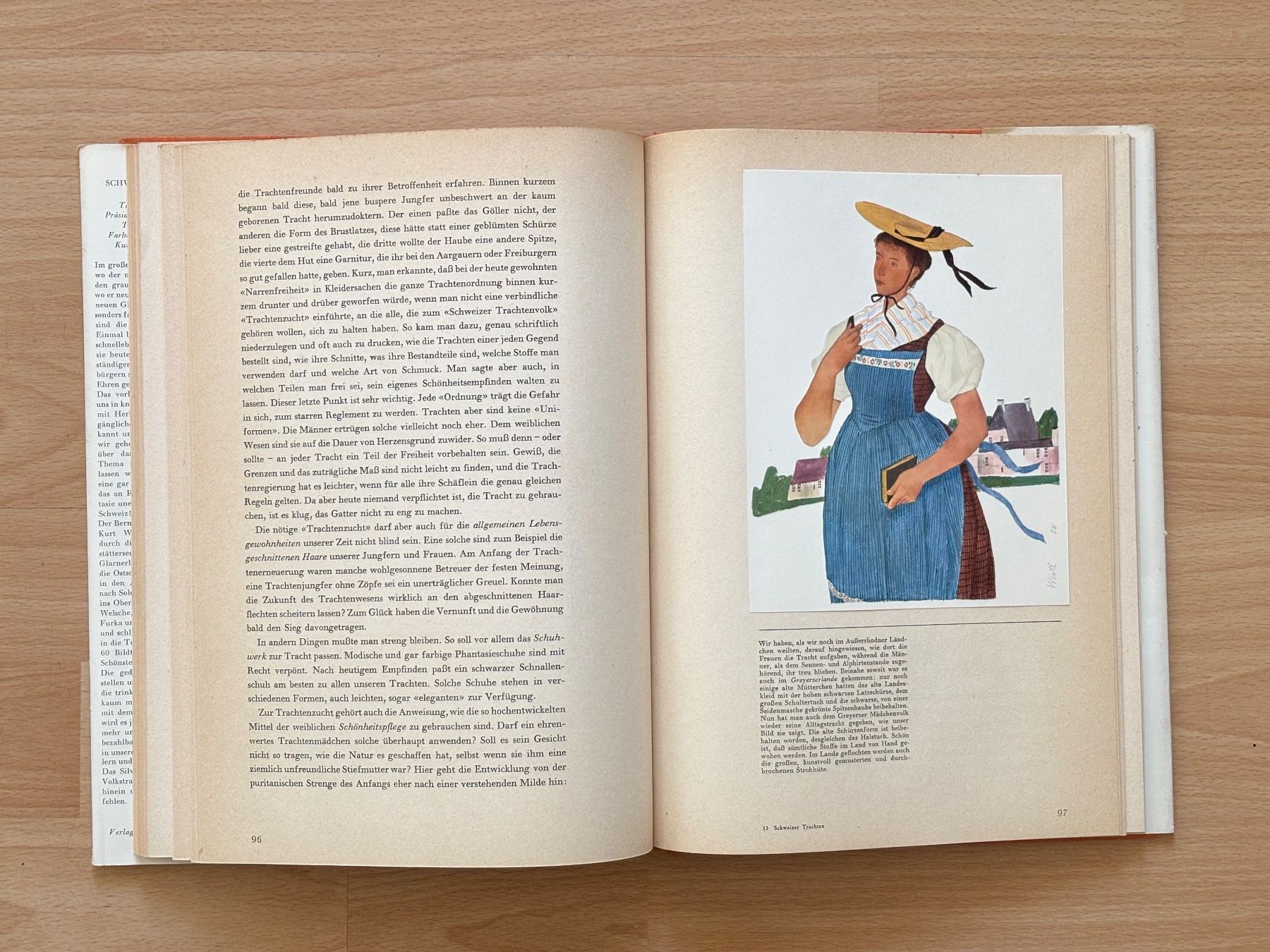Libri: Silva Buch Schweizer Trachten mit 60 Illustrationen von Kurt – Usato da Zürich venduto da Masaiti 5