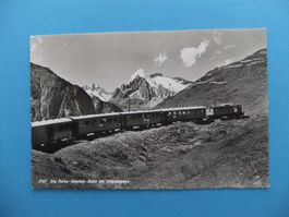 Furka-Oberalpbahn am Oberalppass