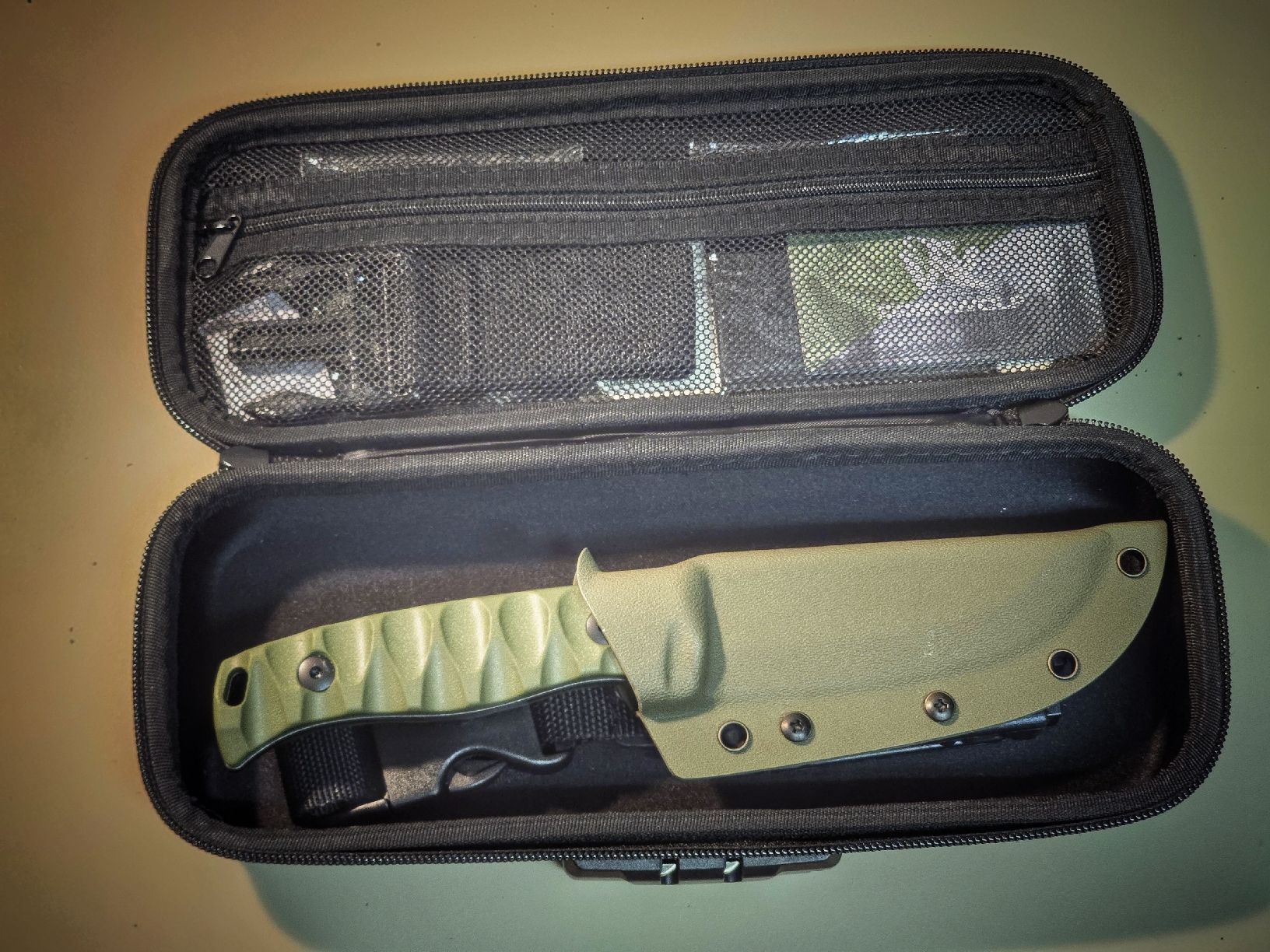 Accessori: Odenwolf KO Outdoormesser / Bushcraftmesser – Nuovo (secondo la descrizione) da Kirchlindach venduto da Philantronic