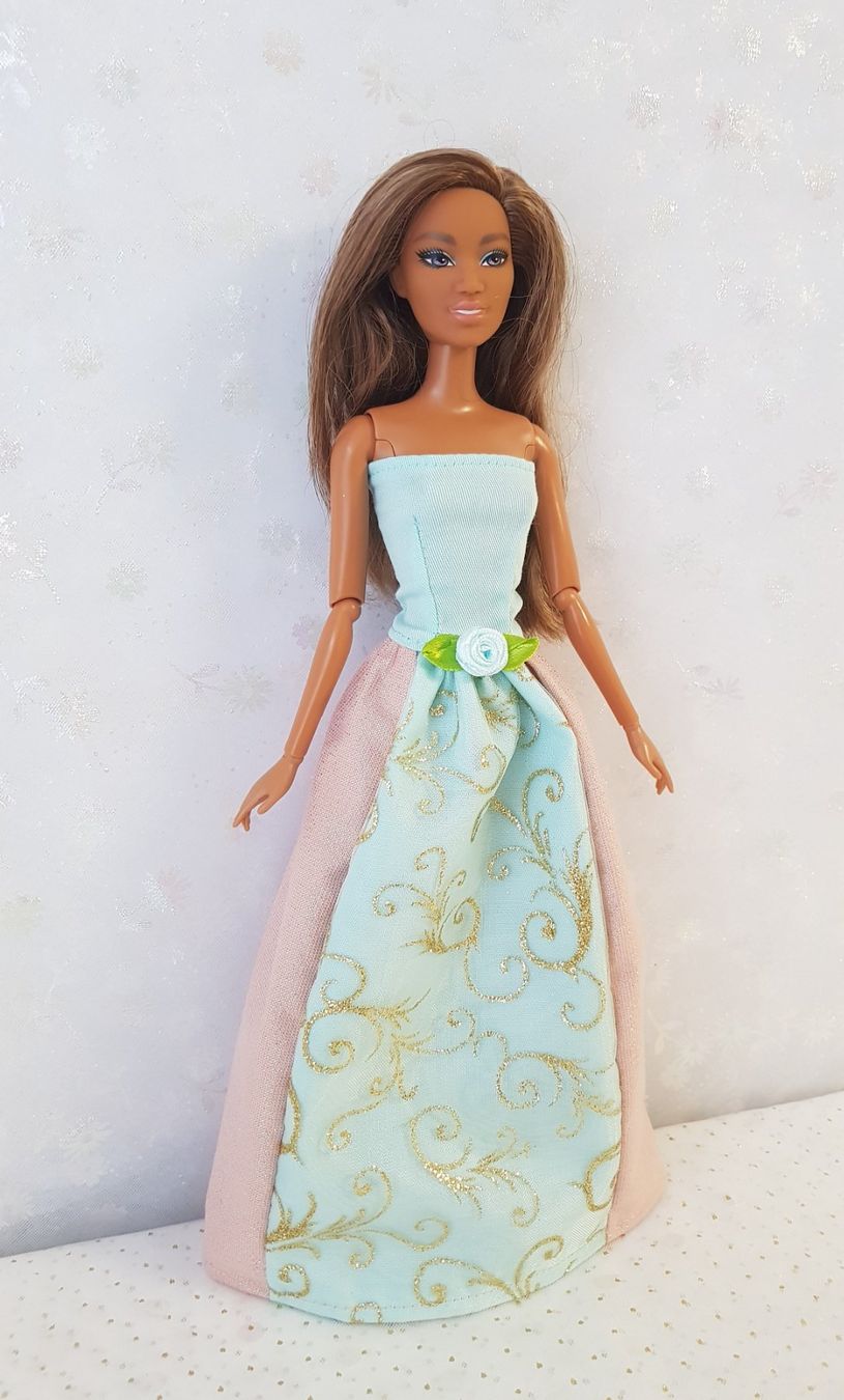 Puppen: Barbie Kleid selbstgemacht – Neu und originalverpackt aus Lachen SZ von Sakura4hime 1