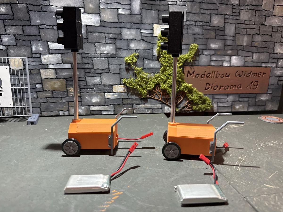 Kit di modellismo & Modellini statici: Lichtsignal 1:14 – Usato da Altdorf UR venduto da modellbau-widmer 2