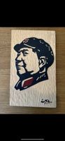 Mao Zedong Holzbild Original aus China