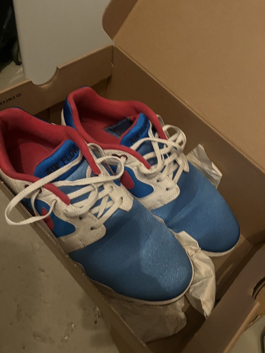 Nike Scarpe da uomo: Nike Air Flow - Blue Voltage Cherry - Grösse 45 – Usato da Brig venduto da luk_fn87 1