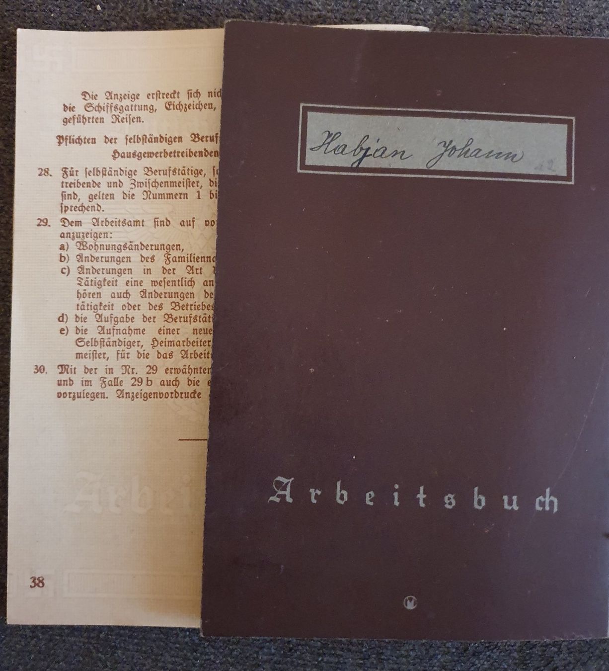 Libri: Arbeitsbuch militaria WW2 – Usato da Pregassona venduto da eld_st6b 1