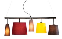 Zeitlose Kare-Design Pendelleuchte Parecchio Colore 107cm