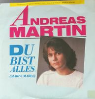 Vinyl-Single Andreas Martin - Du bist alles (Maria, Maria)