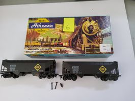 🚂2 alte ATHEARN ERIE Güterwagen H0 (6)🚂