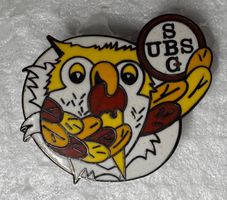 UBS Eulen Pin / Anstecker - Rarität für Sammler!